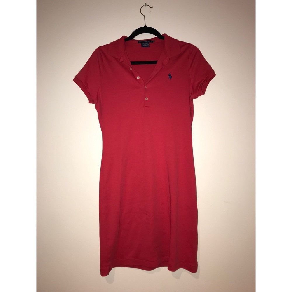 Classic Red Ralph Lauren Polo Dress